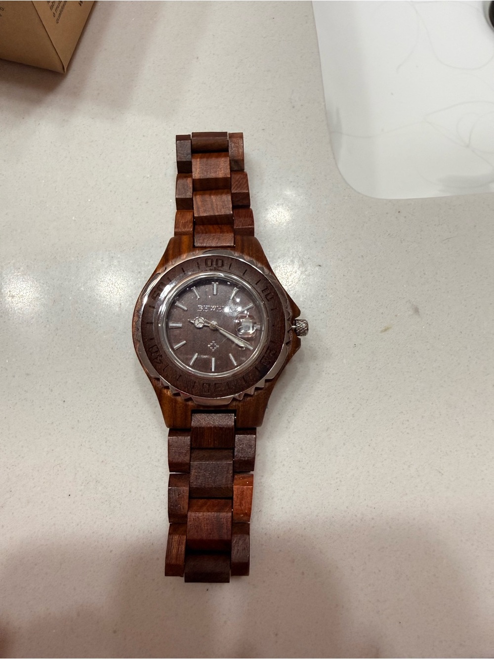 New in box Women’s Bewell Wooden Watch